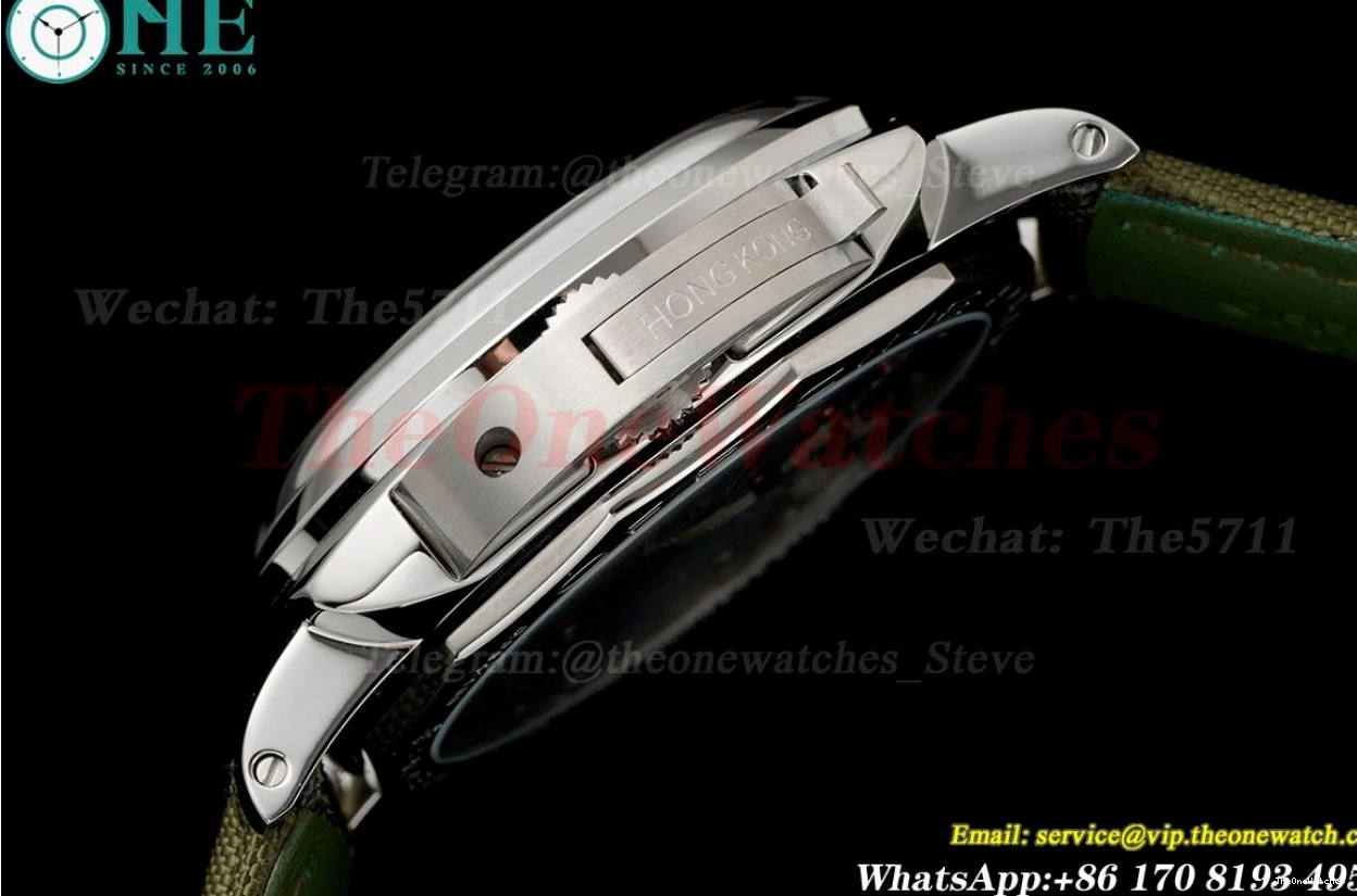 Dial SS 47mm HWF NY Luminor PAM606 Black A3000 0129